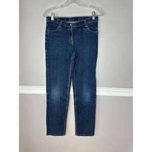 Hanna Andersson Girls Jeans Dark Wash Sz 150/ 12